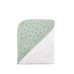 Casadora Baby Mint %100 Organik Pamuklu Nakışlı Bebek Havlu