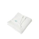 Casadora Baby Organik Pamuk Waffle Çocuk Odası Pike Örtü 160 X 220 Cm - Beyaz