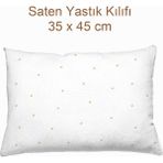 Casadora Baby Stars %100 Pamuk Saten Yastık Kılıfı - 35 x 45 cm - Sarı