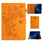 CASAFUNY Samsung Galaxy Tab A6 10,1 2016 için kılıf, poliüretan deri tablet koruyucu kılıf SM-T580/T585 stant fonksiyonlu ve otomatik uyku/uyanma tablet kılıfı Samsung Galaxy Tab A 10,1 inç 2016 için,