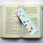 casalinghi Mavi Renk Ayraç Sevimli Hayvan Temalı Kart Cetvel Kitap Ayracı Animal Bookmark 48 Adet