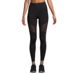 Casall 22502-901 Stripe Mesh High Wa Siyah Dar Kadın Tayt