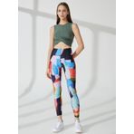Casall 23141-417 Bliss High Waist Tights Çok Renkli Kadın Baskılı Tayt