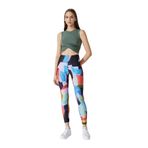 Casall Bliss High Waist Tights Yüksek Bel Baskılı Tayt, 40, 5003041635, Çok Renkli, Kadın