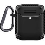Case 4U Airpods Kılıf ile uyumlu Darbeye Dayanıklı Koruyucu Airbag 26 Siyah HBCV000036C8L5