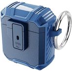 Case 4U Airpods Kılıf ile uyumlu Darbeye Dayanıklı Koruyucu Airbag 27 Lacivert HBCV000036GW2R