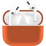 Case 4U Airpods Pro ile uyumlu Tam Kaplayan Silikon Kılıf - Turuncu HBV00000PRQPW