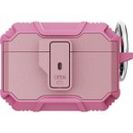 Case 4U Apple Airpods Pro Kılıf Tank Çift Katmanlı Silikon Airbag 27 Pembe