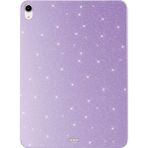Case 4U Apple iPad Air 10.9 2022 (5 Nesil) Simli Parlak Görünümlü Uyumlu C4U Tablet Koton Kılıf-Lila