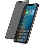 Case 4U Apple iPhone 12 Ekran Koruyucu Temperli Kırılmaz Cam Privacy Davin 5D Hayalet Gizliklik Filtreli - Siyah