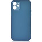 Case 4U Apple iPhone 12 Kılıf Slims Kapak Saks Mavi