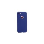 Case 4U Apple iPhone SE 2022 / SE 2020 / iPhone 8 / iPhone 7 Kılıf Klasik Mat Renkli Yumuşak Premier Silikon Lacivert