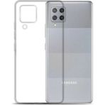 Case 4U Galaxy M22 Kılıf Süper Silikon Arka Kapak Şeffaf