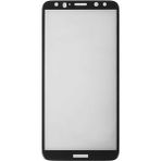 Case 4U Huawei Mate 10 Lite Uyumlu Tam Kaplayan Mat Seramik Ekran Koruyucu Parmak Izi Yapmaz Kırılmaz Cam - Siyah