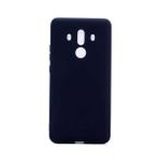 Case 4U Huawei Mate 10 Pro Kılıf Klasik Mat Renkli Yumuşak Premier Silikon Siyah