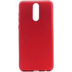 Case 4U Huawei Mate ile uyumlu 10 Lite Kılıf Klasik Mat Renkli Yumuşak Premier Silikon Kırmızı HBCV00000AS8M1