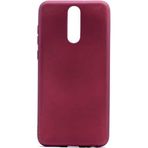 Case 4U Huawei Mate ile uyumlu 10 Lite Kılıf Klasik Mat Renkli Yumuşak Premier Silikon Mürdüm HBCV00000AS8M5