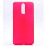 Case 4U Huawei Mate ile uyumlu 10 Lite Kılıf Klasik Mat Renkli Yumuşak Premier Silikon Pembe HBCV00000AS8C1