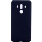 Case 4U Huawei Mate ile uyumlu 10 Pro Kılıf Klasik Mat Renkli Yumuşak Premier Silikon Siyah HBV000009G6Z1