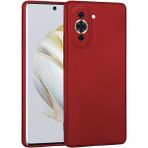 Case 4U Huawei Nova 10 Kılıf Klasik Mat Renkli Yumuşak Premier Silikon Kırmızı