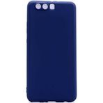 Case 4U Huawei P10 ile uyumlu Lite Kılıf Klasik Mat Renkli Yumuşak Premier Silikon Lacivert HBCV00000AS82H