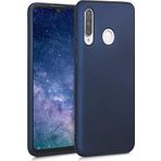 Case 4U Huawei P30 ile uyumlu Lite Kılıf Klasik Mat Renkli Yumuşak Premier Silikon Lacivert HBV00000JCSER