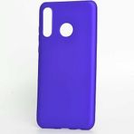 Case 4U Huawei P30 ile uyumlu Lite Kılıf Klasik Mat Renkli Yumuşak Premier Silikon Saks Mavi HBCV00000QK4FP