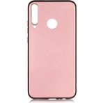 Case 4U Huawei P40 Lite E Kılıf Klasik Mat Renkli Yumuşak Premier Silikon Rose Gold