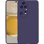 Case 4U Huawei P50 ile uyumlu Pro Kılıf Klasik Mat Renkli Yumuşak Premier Silikon Lacivert HBCV00003I8KBU