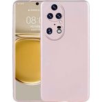 Case 4U Huawei P50 ile uyumlu Pro Kılıf Klasik Mat Renkli Yumuşak Premier Silikon Rose Gold HBCV00003I8KG2