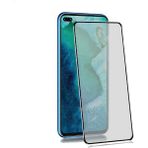 Case 4U Oppo Reno 4 Lite Uyumlu Tam Kaplayan Mat Seramik Ekran Koruyucu Parmak Izi Yapmaz Kırılmaz Cam - Siyah