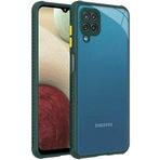 Case 4U Samsung Galaxy ile uyumlu A12 Kılıf ??Kaff Koyu Yeşil HBCV00000HZP4U