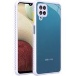 Case 4U Samsung Galaxy ile uyumlu A12 Kılıf ??Kaff Mor HBCV00000HZP4S
