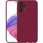 Case 4U Samsung Galaxy ile uyumlu A23 Uyumlu Kılıf Kamera Korumalı Içi Kadife Logosuz Mara Lansman Silinebilir Kılıf Koyu Mor HBCV00002LIQT4