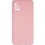 Case 4U Samsung Galaxy ile uyumlu A51 Kılıf Kamera Korumalı Içi Kadife Logosuz Mara Lansman Silinebilir Kılıf Açık Pembe HBCV00000FK8MF