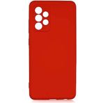 Case 4U Samsung Galaxy ile uyumlu A52 Kılıf Kamera Korumalı Içi Kadife Logosuz Mara Lansman Silinebilir Kılıf Koyu Pembe HBCV00000FKISC
