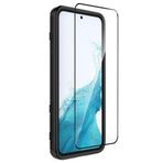 Case 4U Samsung Galaxy ile uyumlu A54 Uyumlu Ekran Koruyucu Kırılmaz Tam Ekran Sert Temperli Davin 5D Cam HBCV00004AIXHF
