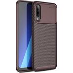 Case 4U Samsung Galaxy ile uyumlu A70 Kılıf Rugged Armor Karbon Uzun Ömürlü Negro Kılıf Kahverengi HBV00000JCSB8