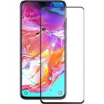 Case 4U Samsung Galaxy ile uyumlu A70 Tam Kaplayan Tamperli Cam Ekran Koruyucu Curved Kırılmaz Kenar HBV00000SZAT8