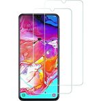 Case 4U Samsung Galaxy ile uyumlu A70 Uyumlu Ekran Koruyucu Sert Temperli Cam 9H Şeffaf HBCV00000C7ENM