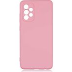 Case 4U Samsung Galaxy ile uyumlu A72 Kılıf Kamera Korumalı Içi Kadife Logosuz Mara Lansman Silinebilir Kılıf Açık Pembe HBCV00000FKIA1