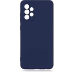 Case 4U Samsung Galaxy ile uyumlu A72 Kılıf Kamera Korumalı Içi Kadife Logosuz Mara Lansman Silinebilir Kılıf Lacivert HBCV00000FKIA4