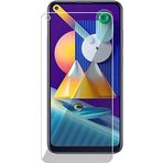 Case 4U Samsung Galaxy ile uyumlu M11 Ekran Koruyucu Temperli Cam 9h Nano Esnek HBV00000UOISN