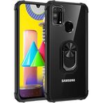 Case 4U Samsung Galaxy ile uyumlu M31 Kılıf Mola Kapak Siyah HBCV00000ANOMX