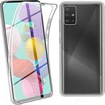 Case 4U Samsung Galaxy ile uyumlu M31S Kılıf 360 Derece Tam Koruma Ön Arka Esnek Süper Enjoy Silikon Şeffaf HBCV00000LTGXE