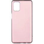 Case 4U Samsung Galaxy ile uyumlu M31S Kılıf Klasik Mat Renkli Yumuşak Premier Silikon Rose Gold HBCV000008FM6L