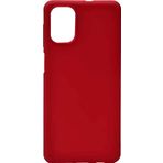 Case 4U Samsung Galaxy ile uyumlu M31S Kılıf Mat Renkli Yumuşak Kalın Sağlam Silikon Kılıf Biye Kırmızı HBCV000008FMLK