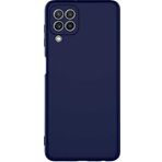 Case 4U Samsung Galaxy ile uyumlu M32 Uyumlu Kılıf Kamera Korumalı Içi Kadife Logosuz Mara Lansman Silinebilir Kılıf Lacivert HBCV00000TXO3A