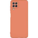 Case 4U Samsung Galaxy ile uyumlu M32 Uyumlu Kılıf Kamera Korumalı Içi Kadife Logosuz Mara Lansman Silinebilir Kılıf Turuncu HBCV00000TXO3C