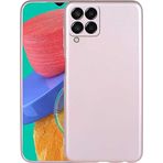 Case 4U Samsung Galaxy ile uyumlu M33 Uyumlu Kılıf Yumuşak Dokulu Kamera Korumalı Ince Mat Renkli Lüks Premier Silikon Kapak Rose Gold HBCV00002LIQZS